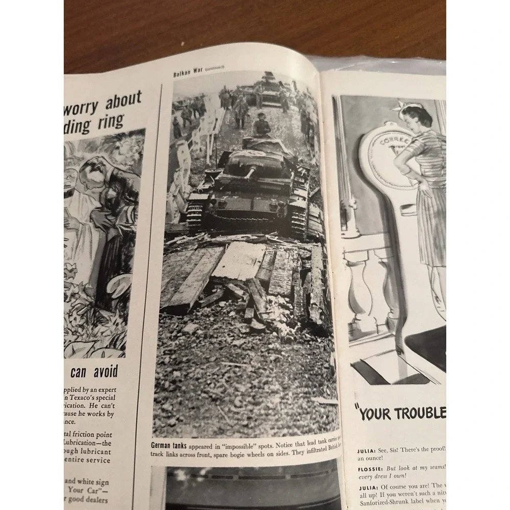 LIFE Magazine May 26 1941 WWII Battle of Britain Balkans Hitler‎ Army Nurse